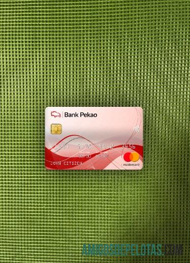 Polônia Banco Pekao S.A Banco Mastercard Photolook Frente exemplo real